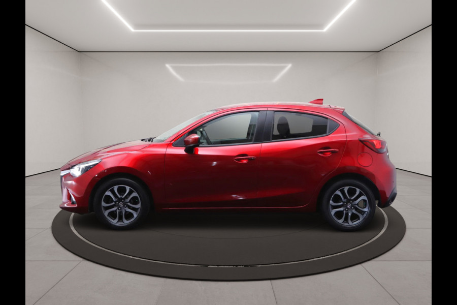 Mazda 2 1.5 Skyactiv-G GT-M Automaat, Head-Up, Stoelverwarming, Keyless, Cruise Control