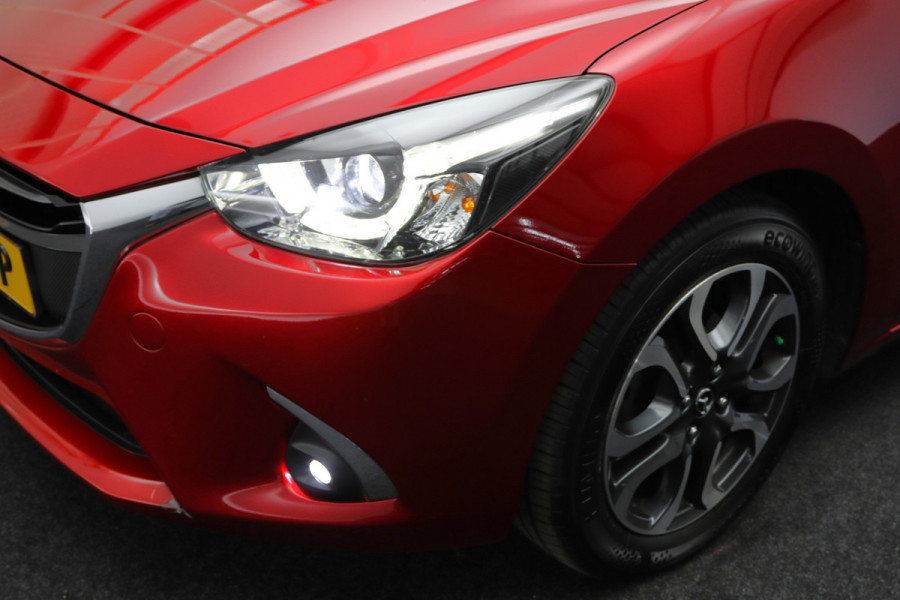 Mazda 2 1.5 Skyactiv-G GT-M Automaat, Head-Up, Stoelverwarming, Keyless, Cruise Control