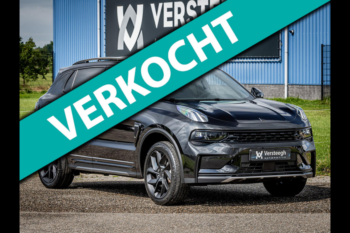 Lynk & Co 01 1.5 Plug-In Hybrid 262pk BLACKED OUT | Zwarte hemel | 360 Camera