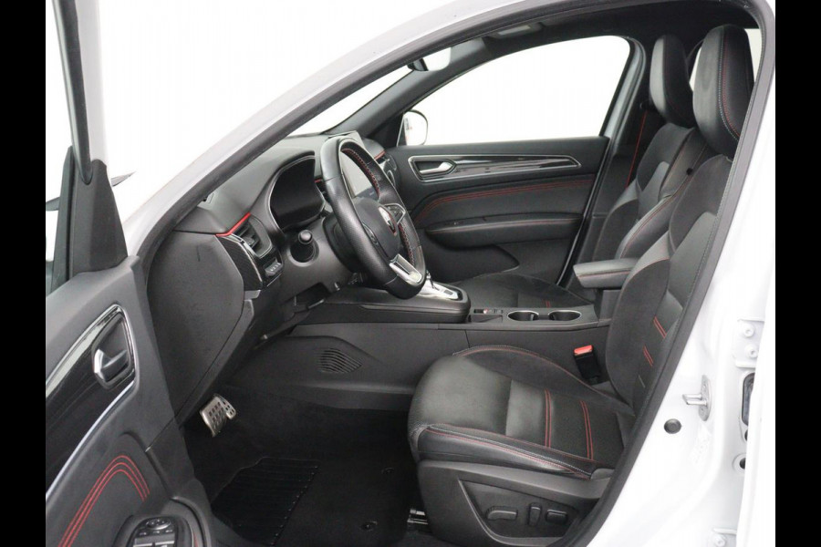 Renault Arkana 1.6 E-Tech Hybrid 145 R.S. Line | Panoramadak | Leder/Alcantara | Trekhaak | Stoelverwarming | Adaptive cruise | Camera | Carplay | Keyless | Park Assist | Full LED | Navigatie | Stuurverwarming