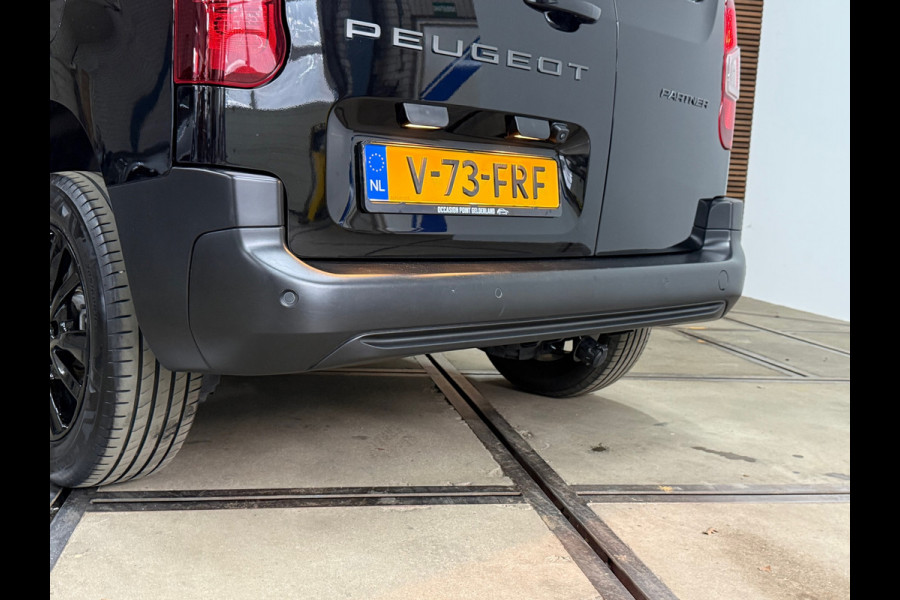 Peugeot Partner 1.5 BlueHDi 100 S&S L1 | Black Style | Carplay | Climate | Keyless | Mistlampen | Camera | Park Pilot