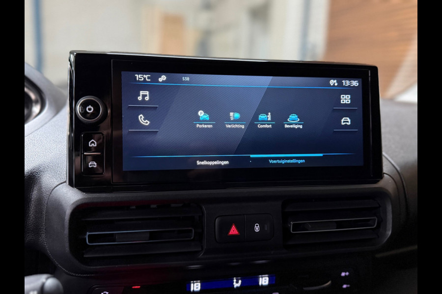 Peugeot Partner 1.5 BlueHDi 100 S&S L1 | Black Style | Carplay | Climate | Keyless | Mistlampen | Camera | Park Pilot