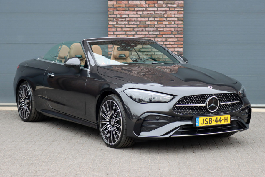 Mercedes-Benz CLE Cabriolet 450 4MATIC AMG Line | Distronic+ | Massage | Nappa Leder | Burmester | Airscarf | Stoelventilatie | HUD | Verwarmd Stuurwiel | Cabriocomfortpakket | Digital Light |