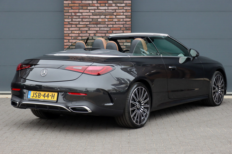 Mercedes-Benz CLE Cabriolet 450 4MATIC AMG Line | Distronic+ | Massage | Nappa Leder | Burmester | Airscarf | Stoelventilatie | HUD | Verwarmd Stuurwiel | Cabriocomfortpakket | Digital Light |