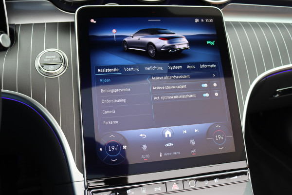 Mercedes-Benz CLE Cabriolet 450 4MATIC AMG Line | Distronic+ | Massage | Nappa Leder | Burmester | Airscarf | Stoelventilatie | HUD | Verwarmd Stuurwiel | Cabriocomfortpakket | Digital Light |