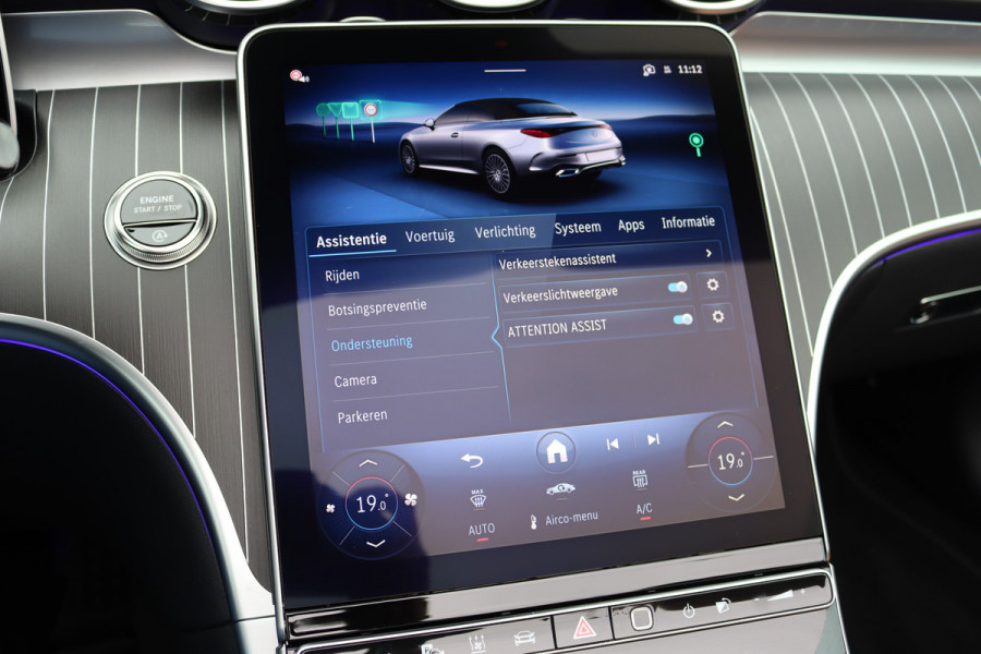 Mercedes-Benz CLE Cabriolet 450 4MATIC AMG Line | Distronic+ | Massage | Nappa Leder | Burmester | Airscarf | Stoelventilatie | HUD | Verwarmd Stuurwiel | Cabriocomfortpakket | Digital Light |