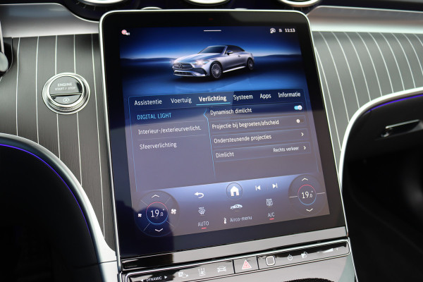 Mercedes-Benz CLE Cabriolet 450 4MATIC AMG Line | Distronic+ | Massage | Nappa Leder | Burmester | Airscarf | Stoelventilatie | HUD | Verwarmd Stuurwiel | Cabriocomfortpakket | Digital Light |