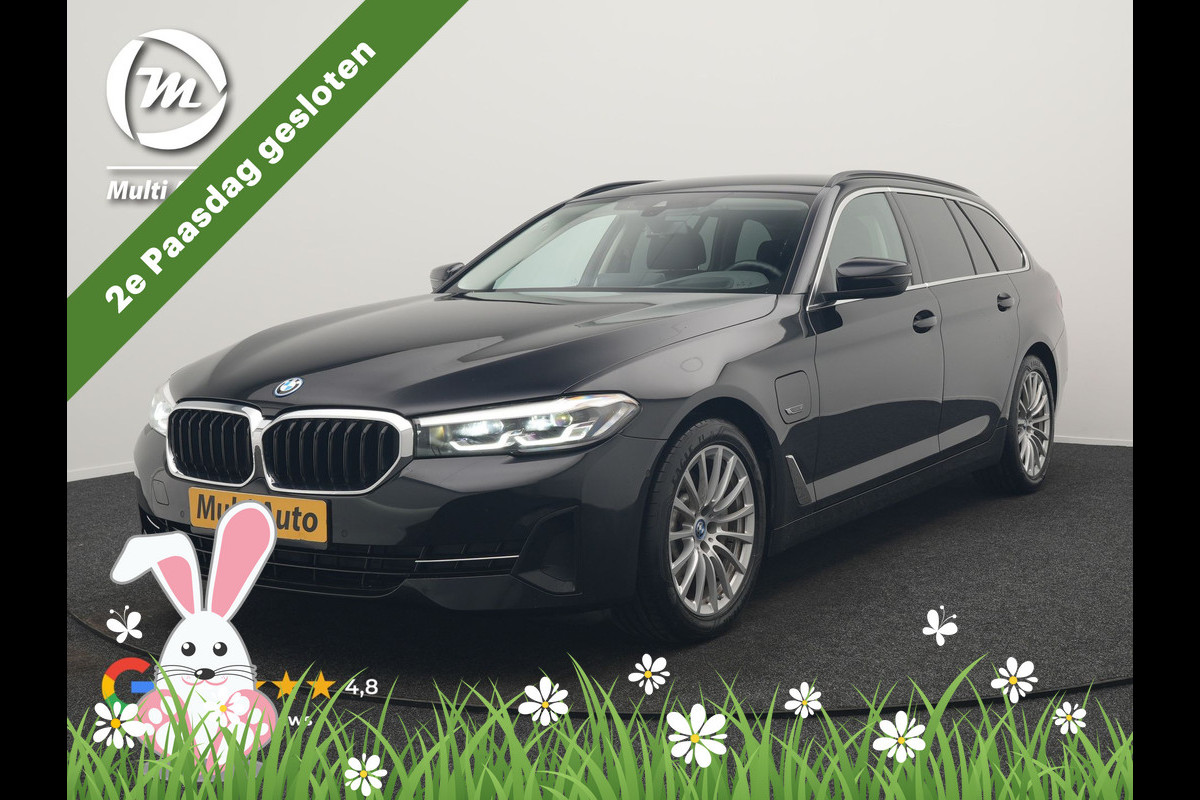 BMW 5 Serie Touring 520e Business Edition Plus PHEV 204pk Dealer O.H. | Head Up | Camera | Lederen Comfortstoelen Memory & Ventilatie | Apple Carplay | Blis | Virtual | Stoelverwarming | Navigatie | DAB | Plug In Hybrid |