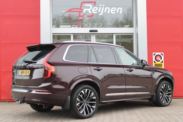 Volvo XC90 2.0 T8 456PK PHEV AWD PLUS BRIGHT | LUCHTVERING VOOR / ACHTER MET FOUR-C SETTINGS  | PANORAMISCH SCHUIF / KANTELDAK | EXTRA GETINT GLAS OP DE ACHTER PORTIEREN | BOWERS & WILKINS HIFI PREMIUM AUDI SYSTEEM INCLUSIEF FRESH AIR SUBWOOFER  | NAVIGATIE SYSTEEM BY GOOGLE MAPS | 360° CAMERA | ELEKTRISCH WEGKLAPBARE TREKHAAK | HEAD-UP DISPLAY | COMFORT STOELEN MET MASAGE FUNCTIE | STOEL VERWARMING EN VENTILATIE | ELEKTRISCH VERSTELBARE COMFORT STOEL MET GEHEUGEN EN ELEKTRISCH VERSTELBARE ZIJWANGEN | GEPERFOREERD NAPPA LEDER BEKLEDING BLOND / CHARCOAL | ACHTERBANK VERWARMING | N
