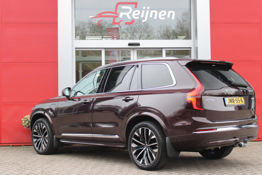 Volvo XC90 2.0 T8 456PK PHEV AWD PLUS BRIGHT | LUCHTVERING VOOR / ACHTER MET FOUR-C SETTINGS  | PANORAMISCH SCHUIF / KANTELDAK | EXTRA GETINT GLAS OP DE ACHTER PORTIEREN | BOWERS & WILKINS HIFI PREMIUM AUDI SYSTEEM INCLUSIEF FRESH AIR SUBWOOFER  | NAVIGATIE SYSTEEM BY GOOGLE MAPS | 360° CAMERA | ELEKTRISCH WEGKLAPBARE TREKHAAK | HEAD-UP DISPLAY | COMFORT STOELEN MET MASAGE FUNCTIE | STOEL VERWARMING EN VENTILATIE | ELEKTRISCH VERSTELBARE COMFORT STOEL MET GEHEUGEN EN ELEKTRISCH VERSTELBARE ZIJWANGEN | GEPERFOREERD NAPPA LEDER BEKLEDING BLOND / CHARCOAL | ACHTERBANK VERWARMING | N