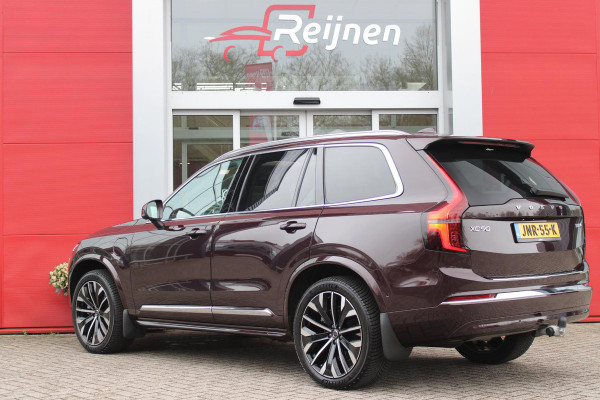 Volvo XC90 2.0 T8 456PK PHEV AWD PLUS BRIGHT | LUCHTVERING VOOR / ACHTER MET FOUR-C SETTINGS  | PANORAMISCH SCHUIF / KANTELDAK | EXTRA GETINT GLAS OP DE ACHTER PORTIEREN | BOWERS & WILKINS HIFI PREMIUM AUDI SYSTEEM INCLUSIEF FRESH AIR SUBWOOFER  | NAVIGATIE SYSTEEM BY GOOGLE MAPS | 360° CAMERA | ELEKTRISCH WEGKLAPBARE TREKHAAK | HEAD-UP DISPLAY | COMFORT STOELEN MET MASAGE FUNCTIE | STOEL VERWARMING EN VENTILATIE | ELEKTRISCH VERSTELBARE COMFORT STOEL MET GEHEUGEN EN ELEKTRISCH VERSTELBARE ZIJWANGEN | GEPERFOREERD NAPPA LEDER BEKLEDING BLOND / CHARCOAL | ACHTERBANK VERWARMING | N