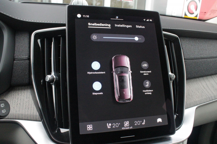 Volvo XC90 2.0 T8 456PK PHEV AWD PLUS BRIGHT | LUCHTVERING VOOR / ACHTER MET FOUR-C SETTINGS  | PANORAMISCH SCHUIF / KANTELDAK | EXTRA GETINT GLAS OP DE ACHTER PORTIEREN | BOWERS & WILKINS HIFI PREMIUM AUDI SYSTEEM INCLUSIEF FRESH AIR SUBWOOFER  | NAVIGATIE SYSTEEM BY GOOGLE MAPS | 360° CAMERA | ELEKTRISCH WEGKLAPBARE TREKHAAK | HEAD-UP DISPLAY | COMFORT STOELEN MET MASAGE FUNCTIE | STOEL VERWARMING EN VENTILATIE | ELEKTRISCH VERSTELBARE COMFORT STOEL MET GEHEUGEN EN ELEKTRISCH VERSTELBARE ZIJWANGEN | GEPERFOREERD NAPPA LEDER BEKLEDING BLOND / CHARCOAL | ACHTERBANK VERWARMING | N