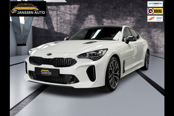Kia Stinger 2.0 T-GDI GT-Line | Pano | H&K | Adaptive | Leder | Memory | Carplay | Full Option | 1e eigenaar | Dealeronderhouden