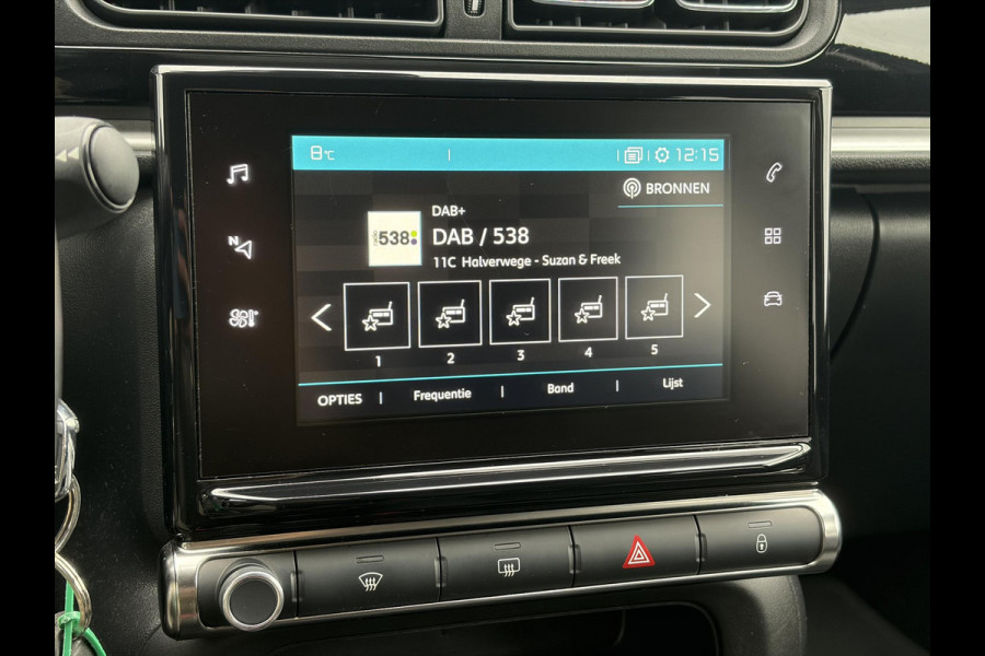 Citroën C3 1.2 PureTech S&S Shine Navi,Camera,110pk,Recent beurt gahd,Pdc,D-riem vv in 2024,Clima,Cruise,Lm velgen,Rijstrooksensor,N.A.P,Weinig Km,Apk tot 11-2026