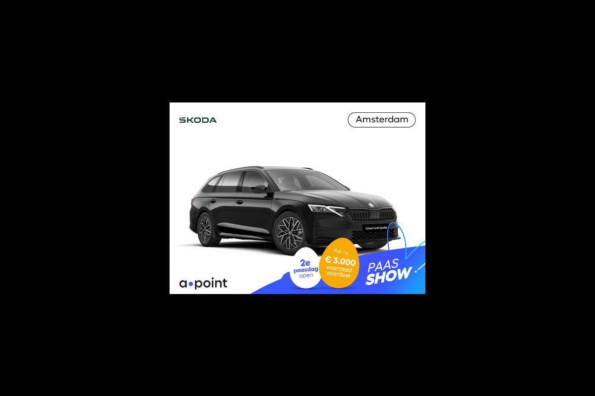 Škoda Octavia Combi Sportline Tour m-HEV 1.5 TSI 150 pk 7 versn. DSG | Panorama schuif/kanteldak | Trekhaak, wegklapbaar | Infotainment navigatie pakket | Travel Assist pakket | Winter pakket