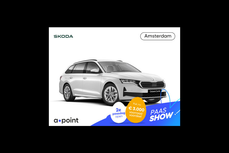 Škoda Octavia Combi Business Edition Plus m-HEV 1.5 TSI 115 pk 7 versn. DSG | Trekhaak wegklapbaar | Winter pakket