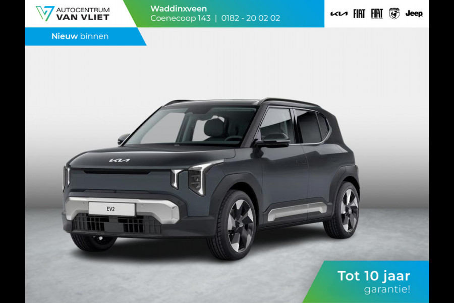 Kia EV2 Plus 42.2 kWh 5p. | Actieprijs * | Clima | Adapt. cruise | Navi | Dakrails | 18" | Stoel&Stuur Verwarming | Privacy Glass | Apple Carplay