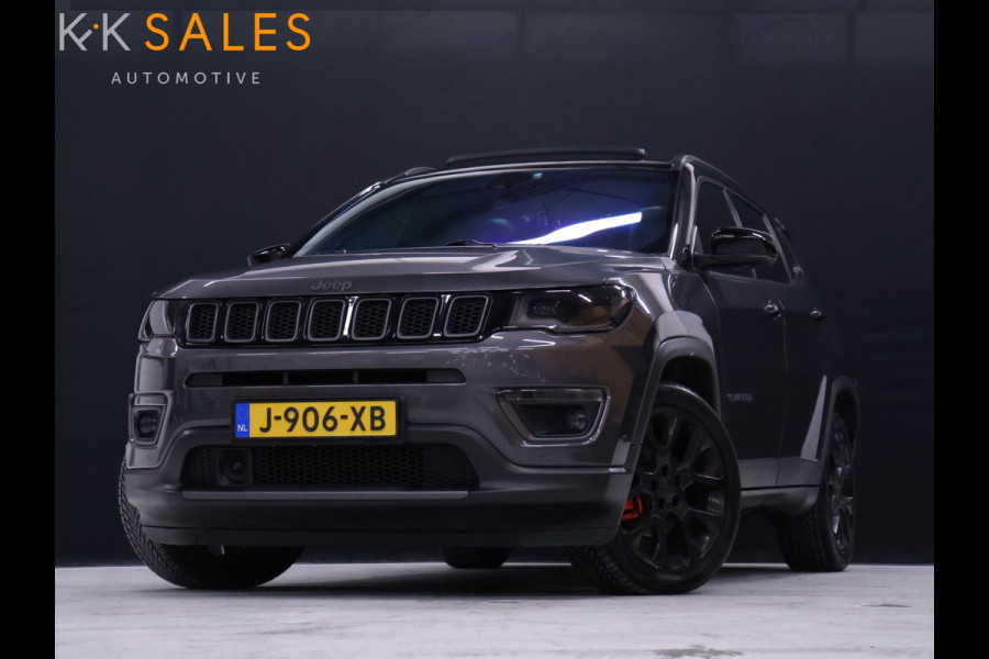 Jeep Compass 1.3T S [SCHUIFKANTELDAK, STOELVERWARMING, STUURVERWARMING, ACHTERUITRIJCAMERA, PARKEERSENSOREN V+A, CRUISE CONTROL, ELEKTRISCHE STOELEN, NIEUWSTAAT]