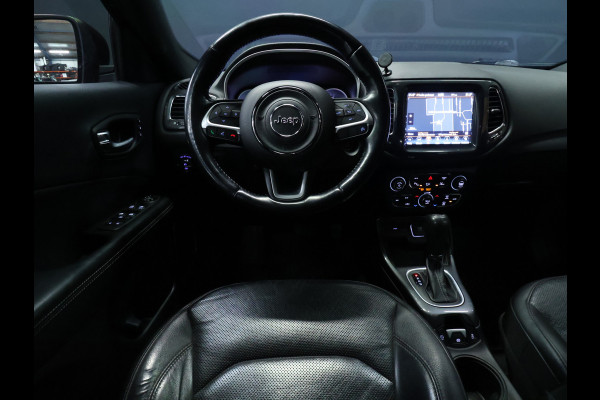 Jeep Compass 1.3T S [SCHUIFKANTELDAK, STOELVERWARMING, STUURVERWARMING, ACHTERUITRIJCAMERA, PARKEERSENSOREN V+A, CRUISE CONTROL, ELEKTRISCHE STOELEN, NIEUWSTAAT]