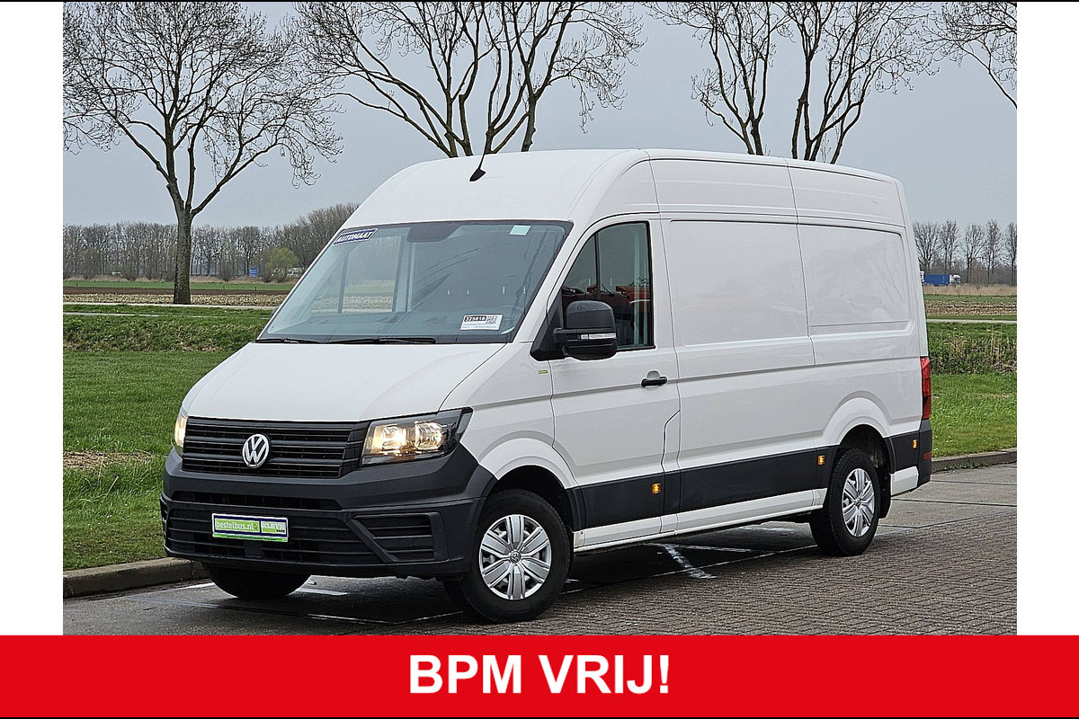 Volkswagen Crafter 35 2.0 TDI L3H3 140Pk Aut Trekhaak Camera CarPlay Leer Euro6!