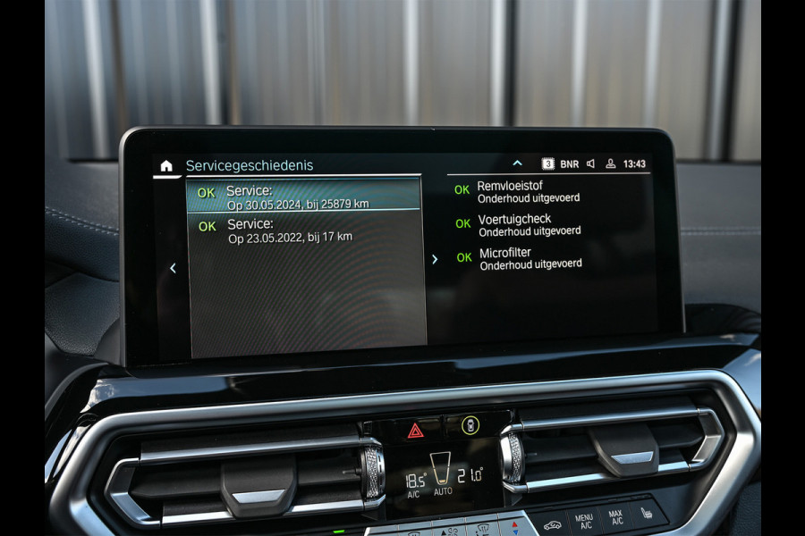 BMW iX3 High Executive 80 kWh M-Sport | Soh 100% | Facelift | Panoramadak | Comfort access | Trekhaak | Shadow-line | Sport seats | Active cruise | 360 camera | Head-up | Harman/Kardon