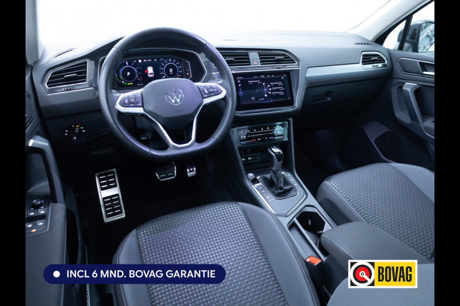 Volkswagen Tiguan 1.4 TSI eHybrid Active | Elec. Panodak | IQ Light | Elc. achterklep | Stoel- & Stuurverwarming | Adaptieve cruise, Camera, Automatisch inparkeren, All season banden