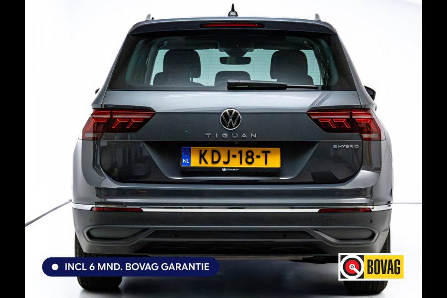 Volkswagen Tiguan 1.4 TSI eHybrid Active | Elec. Panodak | IQ Light | Elc. achterklep | Stoel- & Stuurverwarming | Adaptieve cruise, Camera, Automatisch inparkeren, All season banden