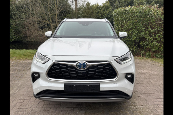Toyota highlander 2.5 AWD Hybrid Premium | 7p |  Panoramadak | 360 graden camera | Platinum Pearl White | Adaptieve cruisecontrol | JBL audio | Head up Display | Stoelverwarming | Achterbank verwarmd