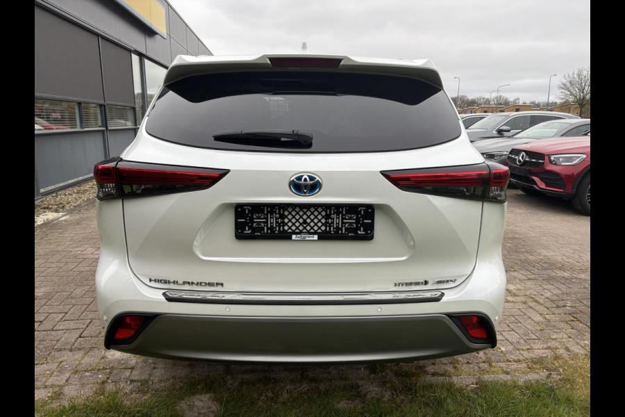 Toyota highlander 2.5 AWD Hybrid Premium | 7p |  Panoramadak | 360 graden camera | Platinum Pearl White | Adaptieve cruisecontrol | JBL audio | Head up Display | Stoelverwarming | Achterbank verwarmd