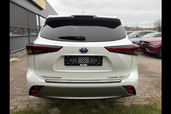 Toyota highlander 2.5 AWD Hybrid Premium | 7p |  Panoramadak | 360 graden camera | Platinum Pearl White | Adaptieve cruisecontrol | JBL audio | Head up Display | Stoelverwarming | Achterbank verwarmd