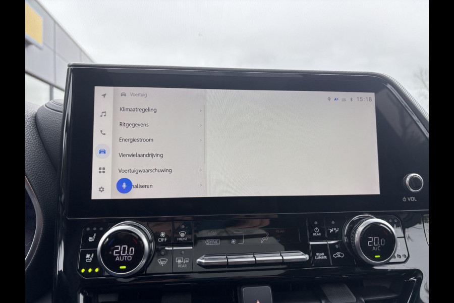 Toyota highlander 2.5 AWD Hybrid Premium | 7p |  Panoramadak | 360 graden camera | Platinum Pearl White | Adaptieve cruisecontrol | JBL audio | Head up Display | Stoelverwarming | Achterbank verwarmd