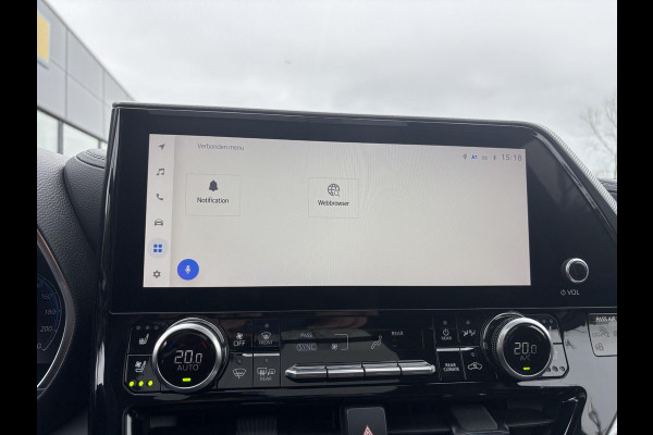 Toyota highlander 2.5 AWD Hybrid Premium | 7p |  Panoramadak | 360 graden camera | Platinum Pearl White | Adaptieve cruisecontrol | JBL audio | Head up Display | Stoelverwarming | Achterbank verwarmd