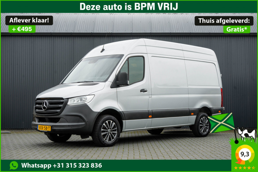 Mercedes-Benz Sprinter 316CDI L2H2 | 163 PK | 3-Zits | Climatronic | Camera | Carplay | Airco