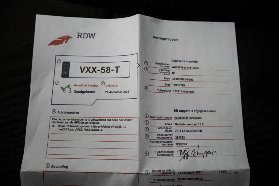 Mercedes-Benz Sprinter 316CDI L2H2 | 163 PK | 3-Zits | Climatronic | Camera | Carplay | Airco