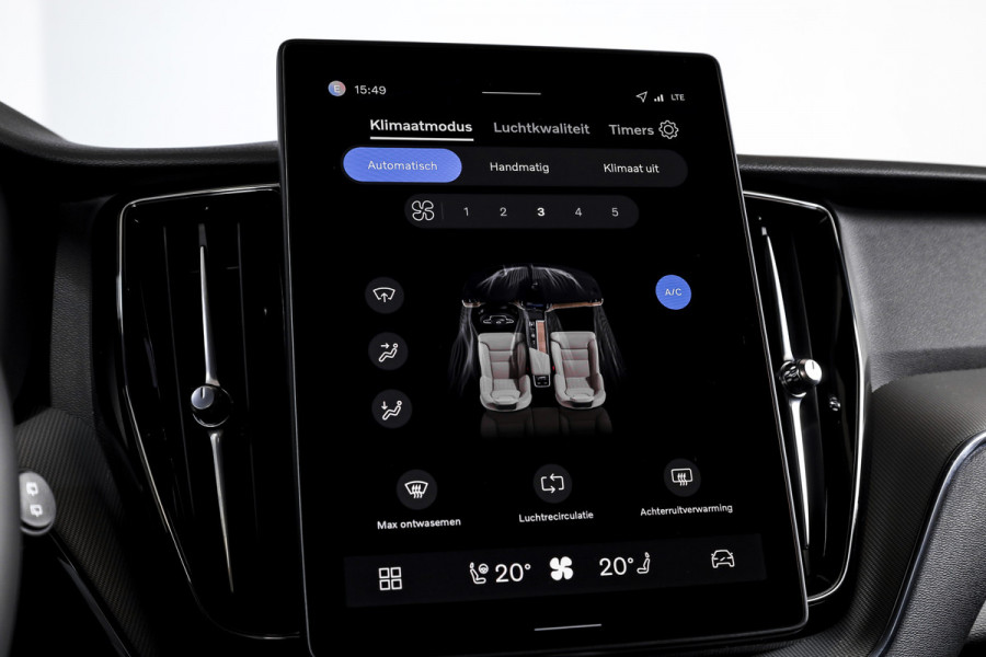 Volvo XC60 2.0 T6 Plug-in hybrid AWD Plus Black Edition | Harman/Kardon | S/K-Panodak | Dig. Cockpit | Adapt. Cruise | Elek. Klep | Stoel-+Stuurverw. | 360 Camera | NAV+App. Connect | ECC | LM 21" | 1711