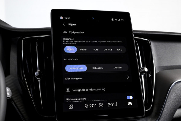 Volvo XC60 2.0 T6 Plug-in hybrid AWD Plus Black Edition | Harman/Kardon | S/K-Panodak | Dig. Cockpit | Adapt. Cruise | Elek. Klep | Stoel-+Stuurverw. | 360 Camera | NAV+App. Connect | ECC | LM 21" | 1711
