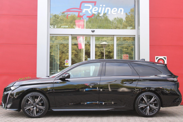 Peugeot 308 SW 1.2 MILD HYBRID 145PK DCS6 GT PACK | ELEKTRISCHE STOEL MET GEHEUGEN FUNCTIE | STOEL VERWARMING | ELEKTRISCHE ACHTERKLEP | 360° CAMERA | KEYLESS ENTRY/START | ADAPTIVE CRUISE CONTROL | 19" LICHTMETALEN VELGEN | DRAADLOZE TELEFOONLADER | DRAADLOZE APPLE CARPLAY/ANDROID AUTO | NAVIGATIE | ALCANTARA BEKLEDING | DAB+ RADIO | DODEHOEK DETECTIE |