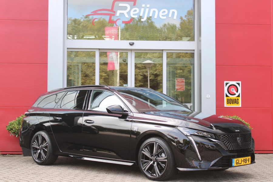 Peugeot 308 SW 1.2 MILD HYBRID 145PK DCS6 GT PACK | ELEKTRISCHE STOEL MET GEHEUGEN FUNCTIE | STOEL VERWARMING | ELEKTRISCHE ACHTERKLEP | 360° CAMERA | KEYLESS ENTRY/START | ADAPTIVE CRUISE CONTROL | 19" LICHTMETALEN VELGEN | DRAADLOZE TELEFOONLADER | DRAADLOZE APPLE CARPLAY/ANDROID AUTO | NAVIGATIE | ALCANTARA BEKLEDING | DAB+ RADIO | DODEHOEK DETECTIE |