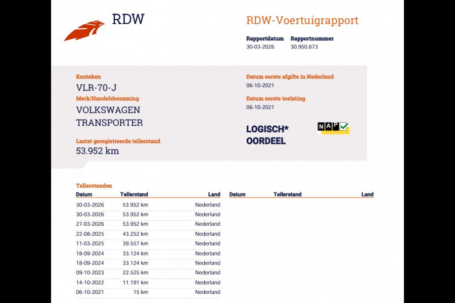 Volkswagen Transporter 2.0 TDI 111pk Euro 6 - Lang L2 - Trekhaak - Cruise - 3 Zits
