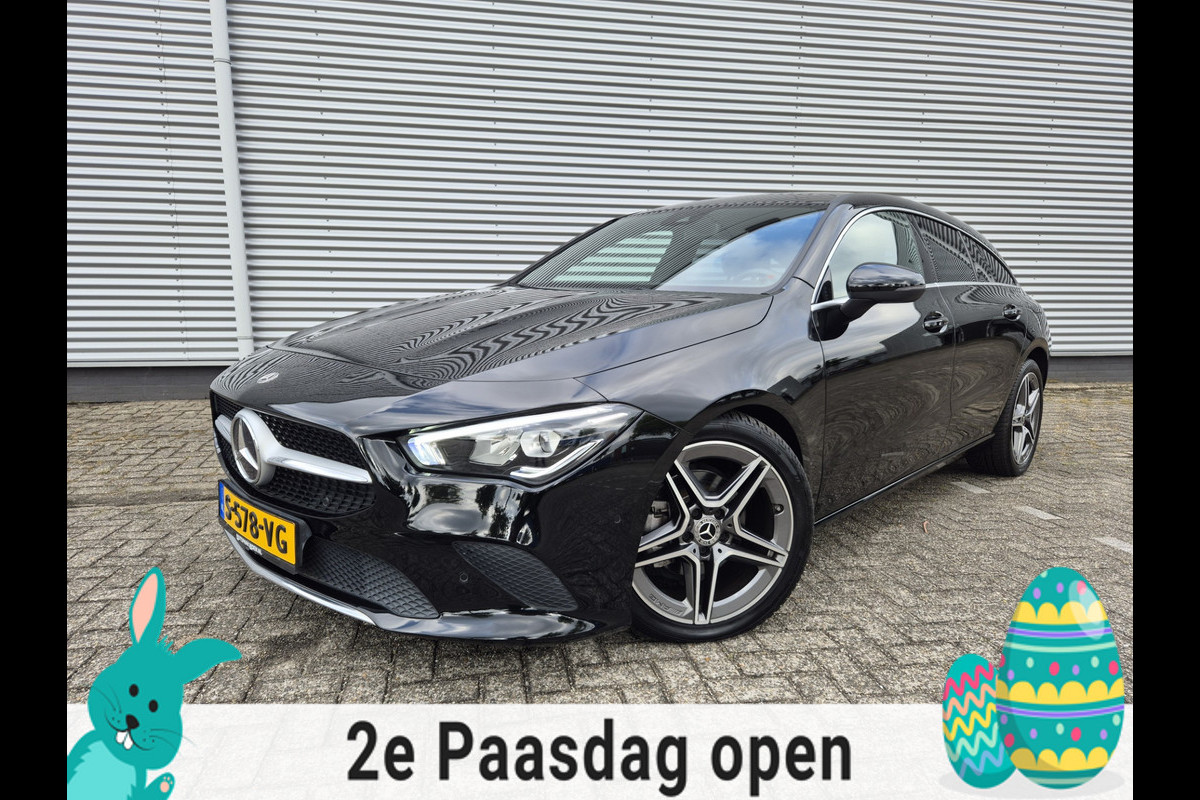 Mercedes-Benz CLA-Klasse Shooting Brake Automaat, 180 Luxury Line Virtueel, Navigatie,panoramadak,airco,cruise,parkeersensoren,stoelverwarming,