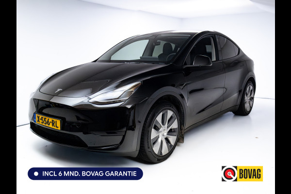 Tesla Model Y RWD 58 kWh | Panoramadak | Stoel-stuurverwarming | Zwart leder | Navigatie | Extra getint glas Camera, Autopilot, Dodehoek detector, Elektrisch verstelbare stoelen