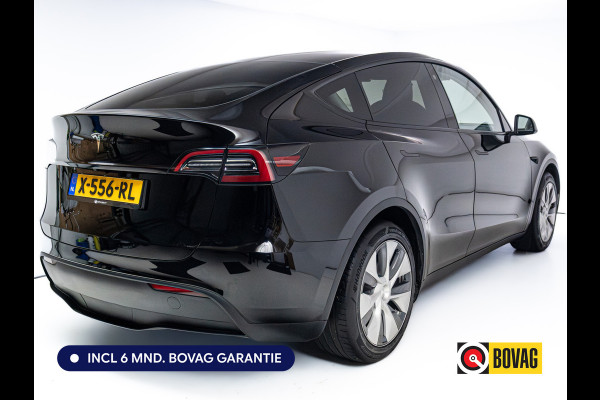 Tesla Model Y RWD 58 kWh | Panoramadak | Stoel-stuurverwarming | Zwart leder | Navigatie | Extra getint glas Camera, Autopilot, Dodehoek detector, Elektrisch verstelbare stoelen