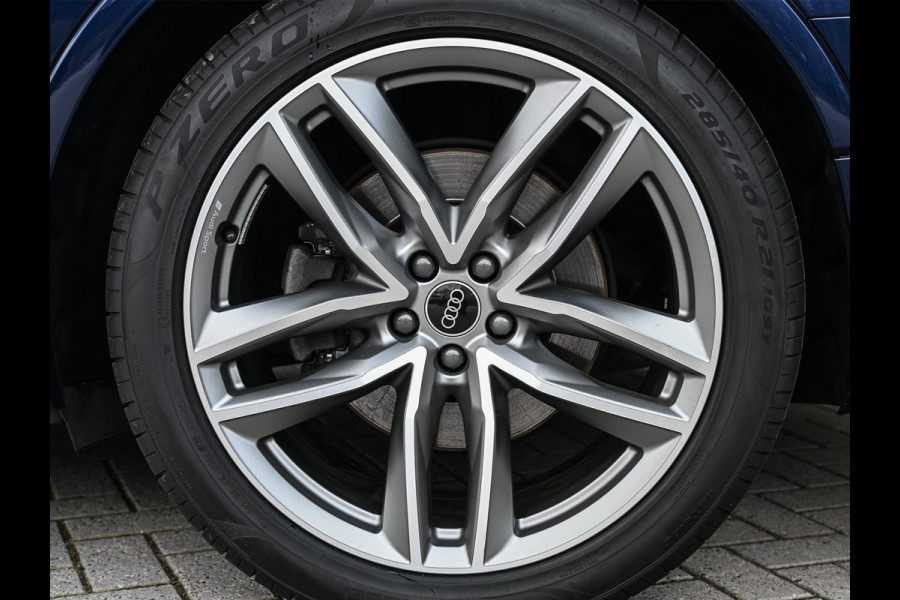 Audi Q7 55 TFSI e quattro Pro Line S | S-Seats | Panoramdak | Bang&Olufsen | Head-up | Memory | Trekhaak | Luchtvering | 360 camera | Soft-close | Adaptive cruise