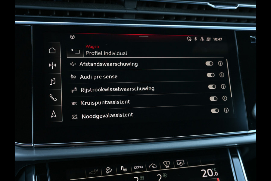 Audi Q7 55 TFSI e quattro Pro Line S | S-Seats | Panoramdak | Bang&Olufsen | Head-up | Memory | Trekhaak | Luchtvering | 360 camera | Soft-close | Adaptive cruise