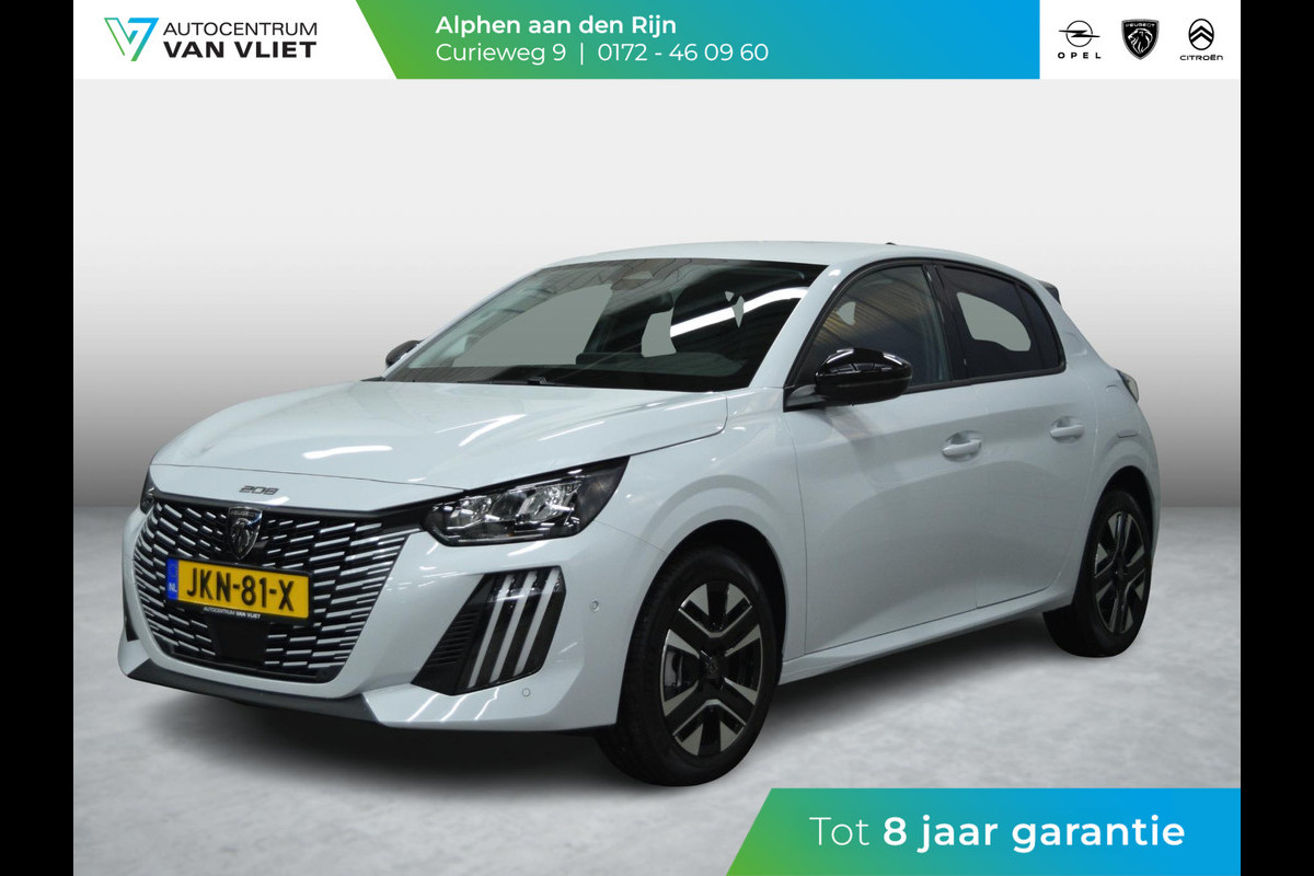 Peugeot 208 1.2 Hybrid 110 e-DCS6 Allure Private lease actie: € 376,- p/m o.b.v 48 mnd en 5.000 km per jaar  ACHTERUITRIJCAMERA MET SENSOREN | NAVIGATIE & CARPLAY | E.C.C. |