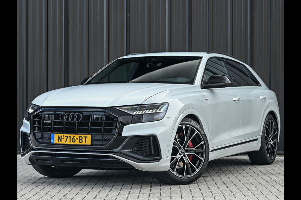 Audi Q8 55 TFSI e quattro Pro Line | S-Seats | B&O Sound | Head-Up | Night vision | Luchtvering | Adaptive cruise  | Camera | Keyless | Ambiance interieur |