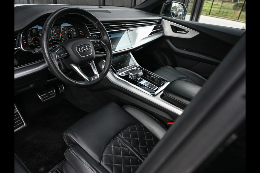 Audi Q8 55 TFSI e quattro Pro Line | S-Seats | B&O Sound | Head-Up | Night vision | Luchtvering | Adaptive cruise  | Camera | Keyless | Ambiance interieur |