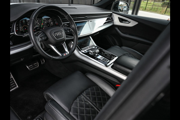 Audi Q8 55 TFSI e quattro Pro Line | S-Seats | B&O Sound | Head-Up | Night vision | Luchtvering | Adaptive cruise  | Camera | Keyless | Ambiance interieur |