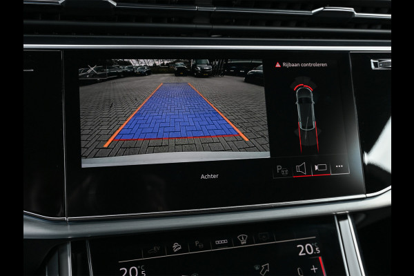 Audi Q8 55 TFSI e quattro Pro Line | S-Seats | B&O Sound | Head-Up | Night vision | Luchtvering | Adaptive cruise  | Camera | Keyless | Ambiance interieur |