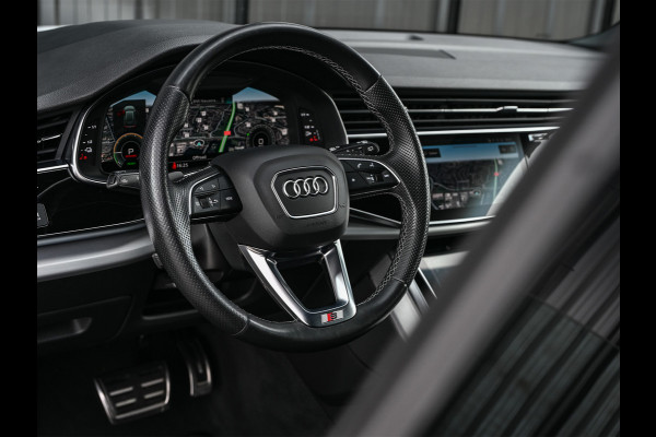 Audi Q8 55 TFSI e quattro Pro Line | S-Seats | B&O Sound | Head-Up | Night vision | Luchtvering | Adaptive cruise  | Camera | Keyless | Ambiance interieur |